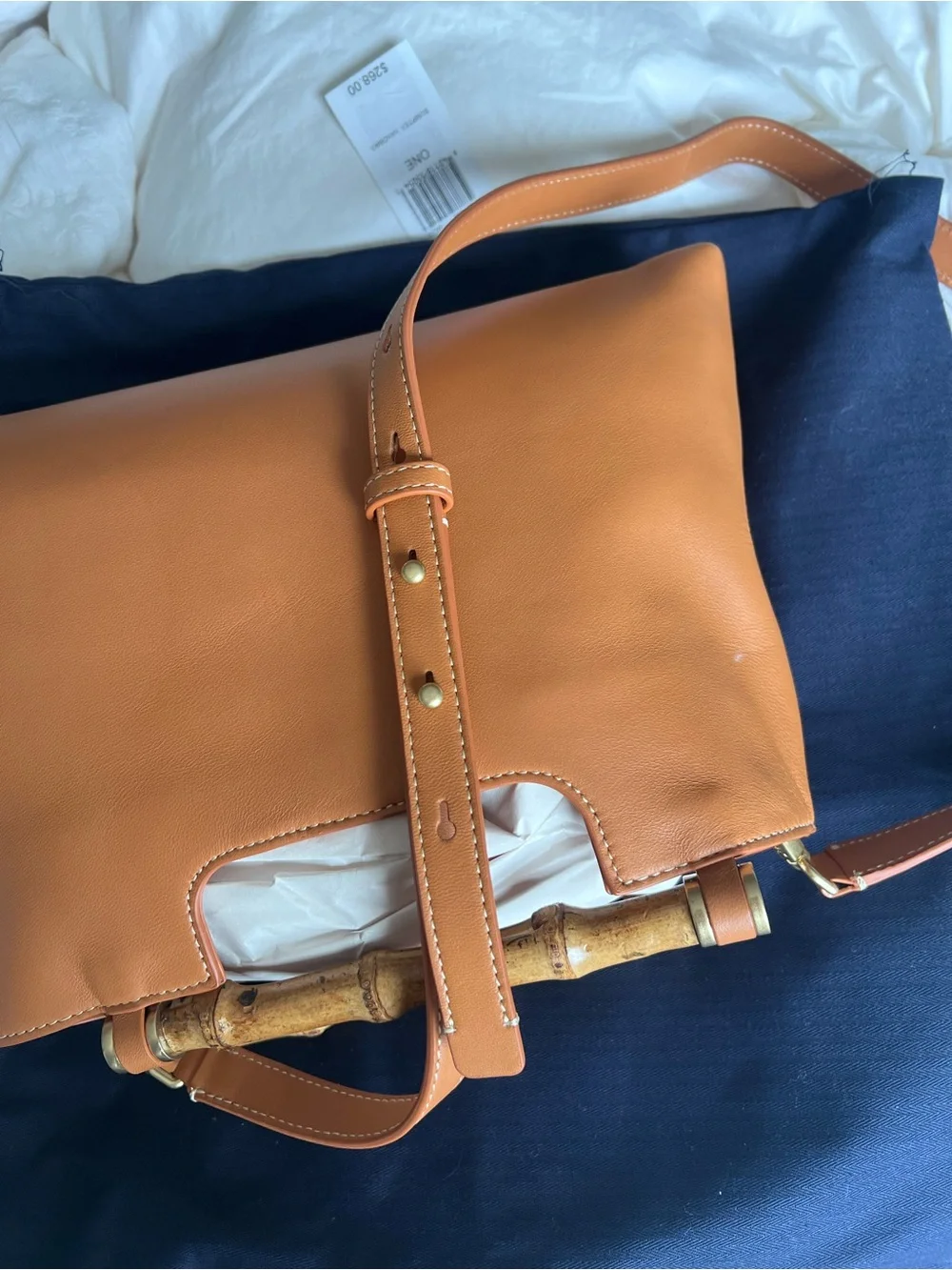 J. McLaughlin tan leather